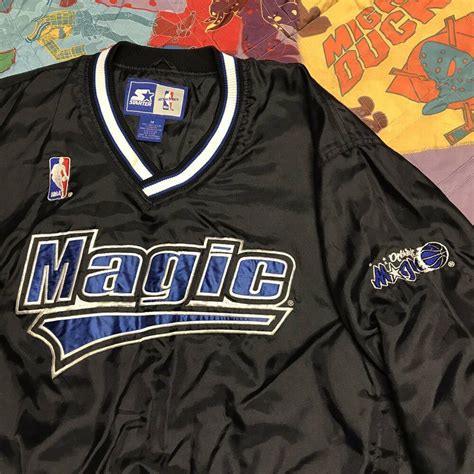 Stay warm and dry on the sidelines with the Orlando Magic sideline jacket